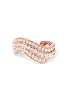 Thumbnail for your product : Anita Ko Wave 18-karat Rose Gold Diamond Ear Cuff