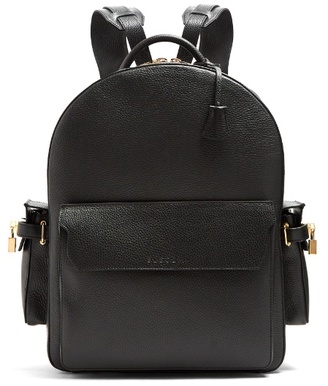 Buscemi Large leather backpack