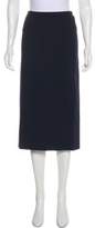 Thumbnail for your product : Lafayette 148 Pencil Midi Skirt w/ Tags Navy 148 Pencil Midi Skirt w/ Tags