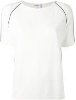 Max Mara - contrast trim knitted top 