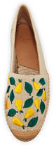 Thumbnail for your product : Castaner Kendra Flat Slip-On Espadrilles With Embroidery