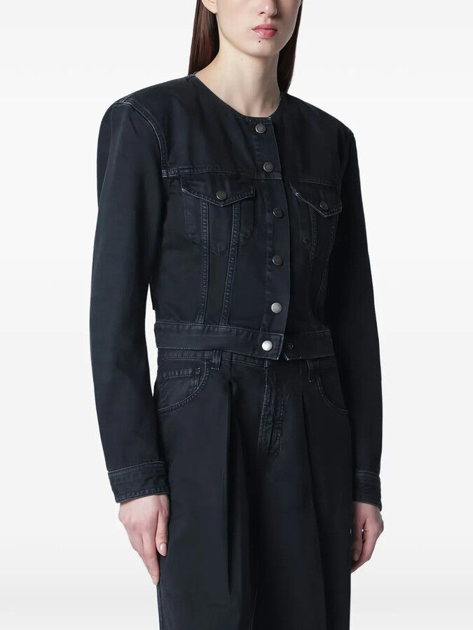Haikure Shirley Bull 44 buttoned cropped jacket