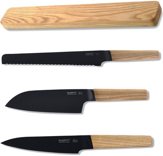 Berghoff Ron 4Pc Wood Handle Knife Set