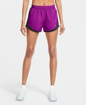 purple nike shorts womens