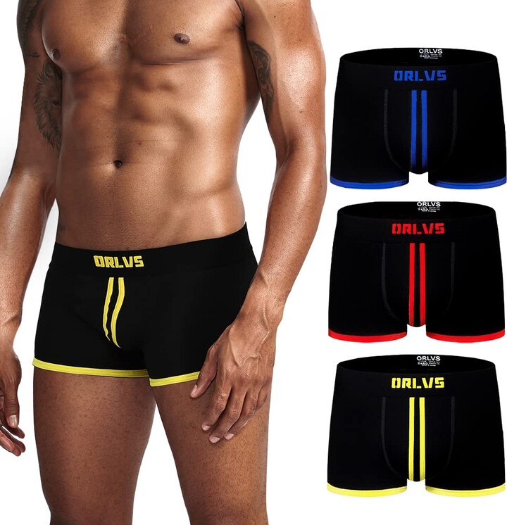 Sexy Mens Half Hip U Pouch Panties Shorts Wrap Bikini Briefs Low Waist  Underwear