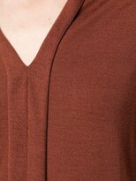 Thumbnail for your product : Theory V-neck knitted top