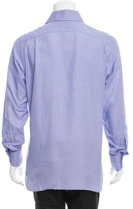 Tom Ford Woven Button-Up Shirt