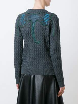Kenzo 'Tiger' cable knit jumper