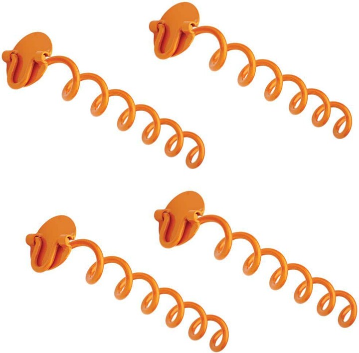 Vortex 4-Pack 16 in. Steel Folding Ring Spiral Anchor