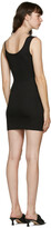 Thumbnail for your product : CHRISTOPHER ESBER SSENSE Exclusive Black Asymmetric Strap Mini Dress