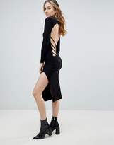 Thumbnail for your product : ASOS Tall TALL Strappy Open Back Midi Bodycon Dress