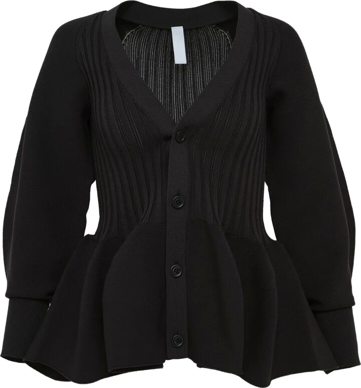 Puff Sleeve Cardigan ShopStyle