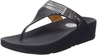 FitFlop Womens Aztek Chada Leather Sandals 7 US