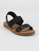 Thumbnail for your product : Soda Sunglasses Elastic Ankle Strap Womens Sandals