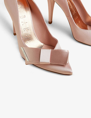 Ted Baker Daysii pointed-toe satin courts