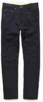 Thumbnail for your product : Rag and Bone 3856 Rag & bone James Tapered Textured Cotton Trousers