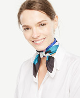 Thumbnail for your product : Ann Taylor Colorblocked Clouds Silk Little Scarf