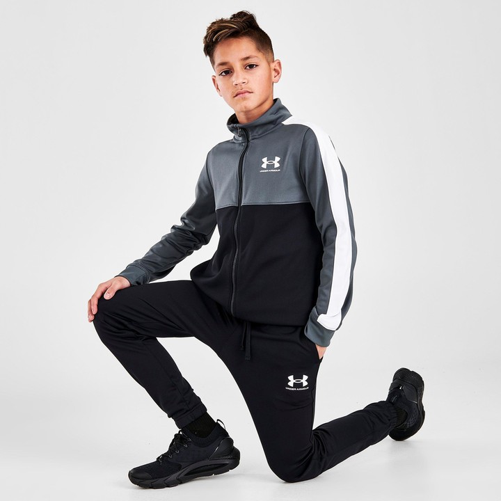 boys under armour tracksuit