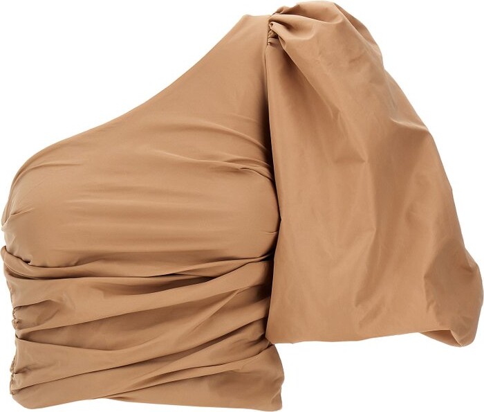 Pinko Asymmetrical One-Shoulder Top