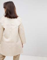Thumbnail for your product : Cubic Rose Oversized Coat With Silver Inside