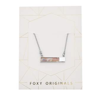 Lush Foxy Originals Havana Necklace in Silver