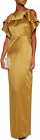 Thumbnail for your product : Raoul Cutout embellished satin gown