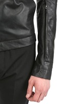 Thumbnail for your product : Rick Owens Bauhaus Leather Biker Jacket