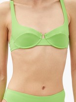 Thumbnail for your product : Fisch Grenadins Underwired Bikini Top - Green