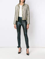 Thumbnail for your product : Nk leather skinny trousers