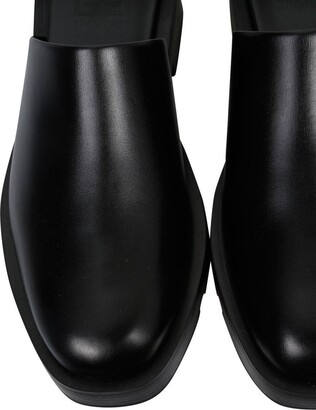 Givenchy 4g Plaque Squaretoe Mules - ShopStyle
