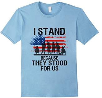American Flag USA T Shirt - I Stand For My Flag