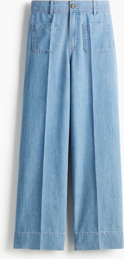 Wide leg High waisted Jeans