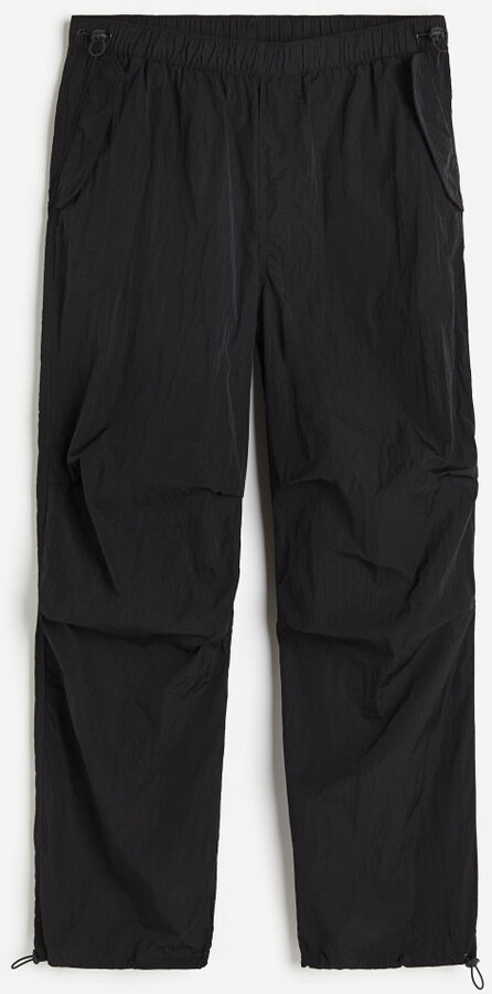 H&M Loose Fit Nylon Parachute Pants - ShopStyle