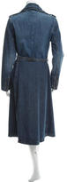 Thumbnail for your product : See by Chloe Denim Trench Coat
