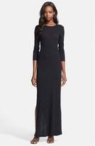 Thumbnail for your product : Enza Costa Cotton & Cashmere Sweater Maxi Dress