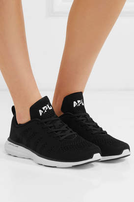 APL Athletic Propulsion Labs Techloom Pro Mesh Sneakers - Black