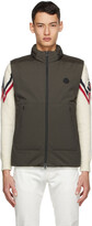 Thumbnail for your product : Moncler Khaki Down Skihist Vest