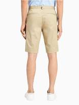 Thumbnail for your product : Calvin Klein Slim Fit Cotton Stretch Walking Shorts