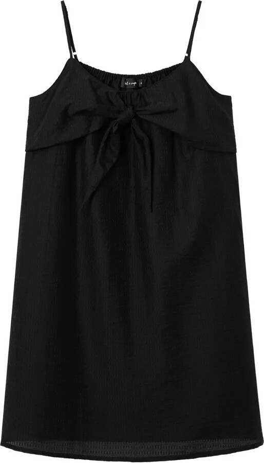 tout a coup Tie-Detail Slip Dress