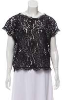 Thumbnail for your product : Joie Semi-Sheer Lace Top