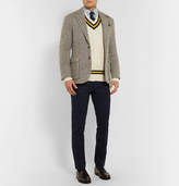 Thumbnail for your product : Polo Ralph Lauren Brown Slim-fit Herringbone Wool Suit Jacket - Brown