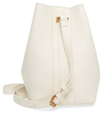 Street Level Faux Leather Bucket Tote