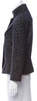 Thumbnail for your product : Narciso Rodriguez Abstract Angora-Blend Jacket