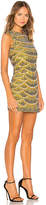 Thumbnail for your product : NBD X By X by Monty Embellished Python Mini Dress