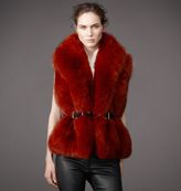 Thumbnail for your product : Belstaff BRENTRY GILET In Fox Fur