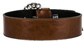 Thumbnail for your product : Kate Cate Chainy Palladium Belt in Brown