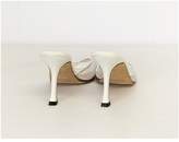 Thumbnail for your product : Manolo Blahnik White Clear Heels