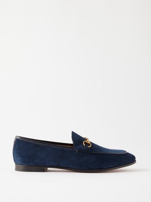 Blue Suede Gucci Shoes | ShopStyle
