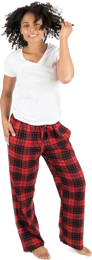 Plaid Cotton Pajama Pants