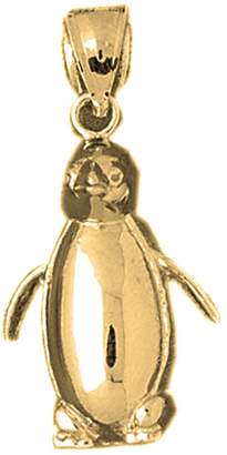 Original Penguin NecklaceObsession Gold-plated 925 Silver 33mm Penguin Pendant Necklace